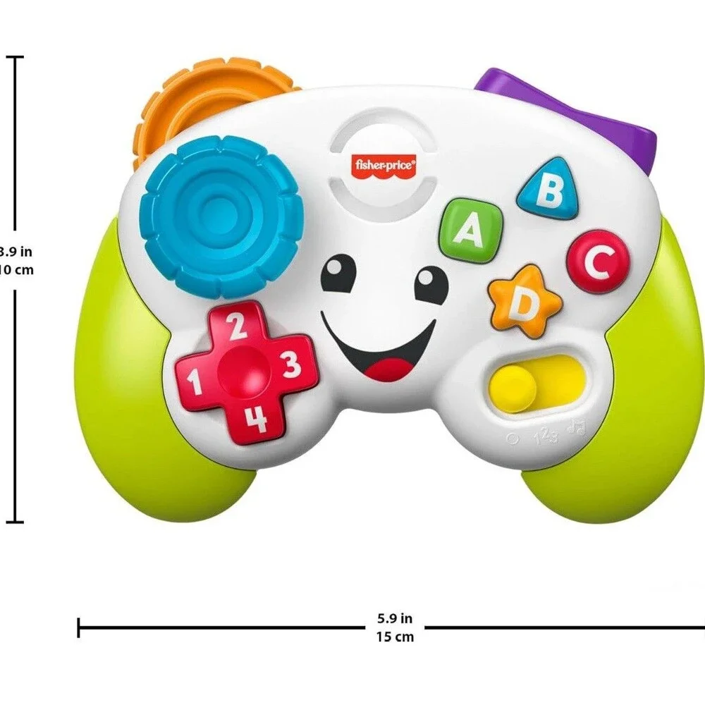 Fisher-Price Laugh & Learn Game & Learn Controller, Musical Toy Lights Learn